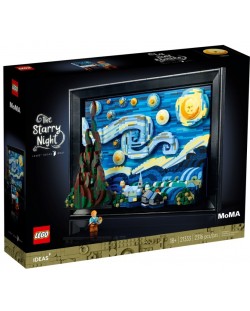 Конструктор LEGO Ideas - Vincent van Gogh, Звездна нощ (21333)