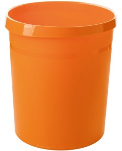Кош за отпадъци Han Grip Trend - пластмасов, 18 l, оранжев