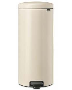 Кош за отпадъци с педал Brabantia - NewIcon, 30 L, бежов