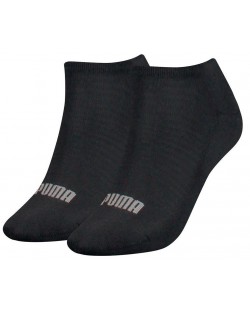 Комплект дамски чорапи Puma - Sneaker, 2 чифта, черни