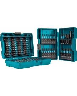 Комплект битове с магнитен държач Makita - E-03109 Impact Black, 90 части