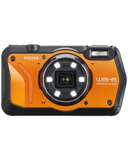 Компактен фотоапарат Ricoh WG-6, 20MPx, 28-140mm, Orange