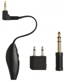 Комплект адаптери за слушалки Shure - EAADPT-KIT, черен
