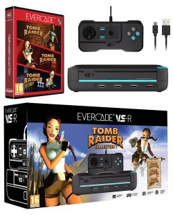 Конзола Evercade VS-R + Tomb Raider Collection