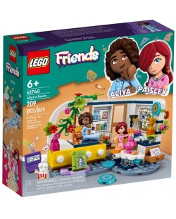 Конструктор LEGO Friends - Стаята на Алия (41740)
