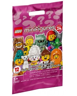  Колекционерски мини фигурки LEGO Minifigures - серия 24, (71037), асортимент