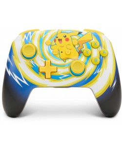 Контролер PowerA - Enhanced, за Nintendo Switch, Pikachu Vortex