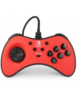 Контролер PowerA - Fusion, жичен, за Nintendo Switch, червен