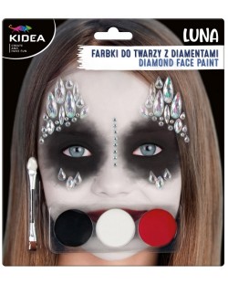 Комплект бои за лице Kidea - Лунна принцеса, с диаманти