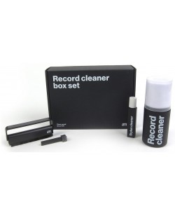 Комплект за почистване на плочи AM - Record Cleaner Box, черен
