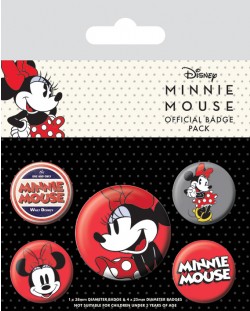 Комплект значки Pyramid Disney: Mockey Mouse - Minnie Mouse Art