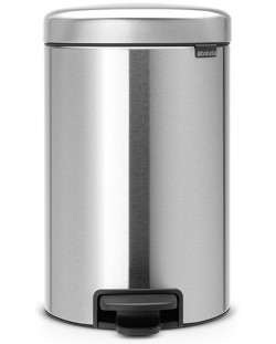 Кош за отпадъци Brabantia - NewIcon, 12 l, Matt Steel