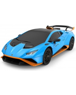 Кола с радиоуправление Rastar - Lamborghini Huracan STO Radio/C, синя, 1:24