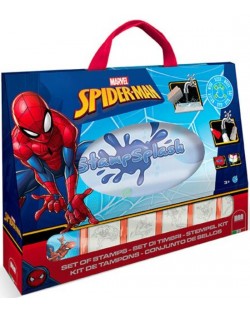 Комплект за рисуване с вода Multiprint - Spider-Man