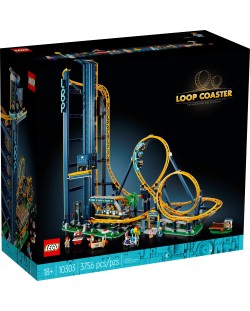 Конструктор LEGO Icons - Увеселителен парк с лупинги (10303)