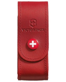 Кожен калъф Victorinox - Червен