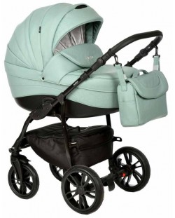 Комбинирана детска количка 2в1 Baby Giggle - Indigo Special, зелена