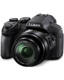 Цифров фотоапарат Panasonic - Lumix FZ300, 25-600mm, f/2.8, Black