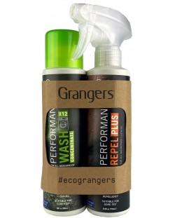 Комплект препарати Grangers - Performance Wash & Performance Repel Plus, 275 + 300 ml