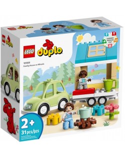 Конструктор LEGO Duplo - Къща на колела (10986)
