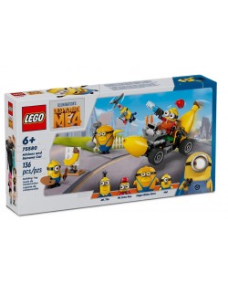 Конструктор LEGO Minions - Миньоните и колата банан (75580)