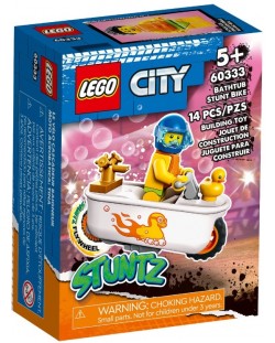 Конструктор LEGO City - Каскадьорска байк-вана (60333)