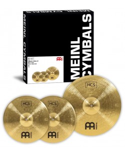 Комплект чинели Meinl - HCS1418, месинг