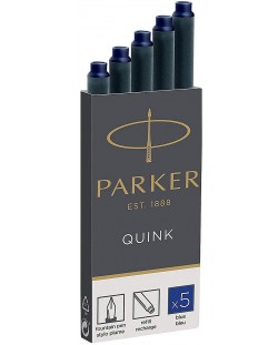 Комплект патрончета Parker Z11 - За писалка, 5 броя, сини
