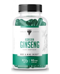Korean Ginseng, 500 mg, 90 капсули, Trec Nutrition