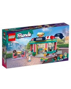 Конструктор LEGO Friends - Ресторант в центъра на Хартлейк (41728)