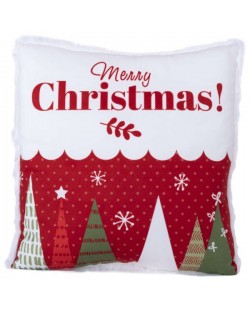 Коледна възглавничка с елхички Амек Тойс - Merry Christmas