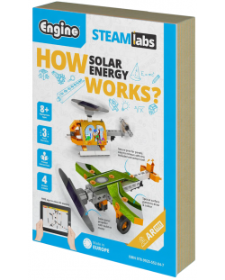 Конструктор Engino Steamlabs - Как работи слънчевата енергия