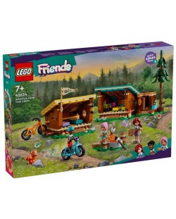 Конструктор LEGO Friends - Приключенски лагер Уютни хижи (42624)