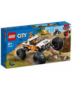 Конструктор LEGO City - Офроуд приключения 4x4 (60387)