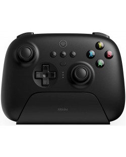 Контролер 8BitDo - Ultimate 2.4g Controller with Charging Dock, за PC, черен