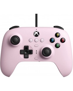 Контролер 8BitDo - Ultimate Wired Controller, за Xbox/PC, розов