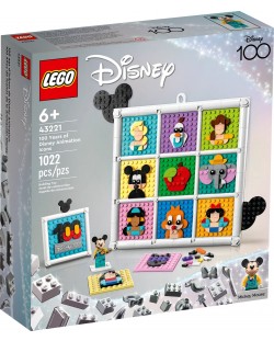 Конструктор LEGO Disney - 100 години анимационни легенди от Disney (43221)