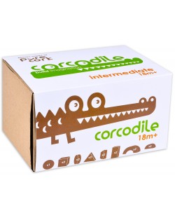 Комплект коркови еко играчки Corcodile - Intermediate