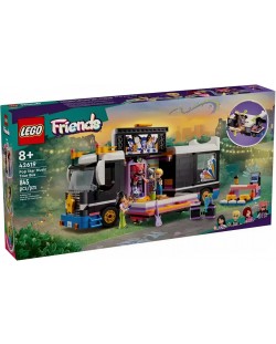 Конструктор LEGO Friends - Бус за турне на поп звезди (42619)