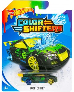 Количка с променящ се цвят Hot Wheels Colour Shifters - Loop Coupe, 1:64