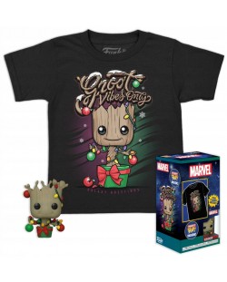 Комплект Funko POP! Collector's Box: Marvel - Guardians of the Galaxy (Holiday Groot)