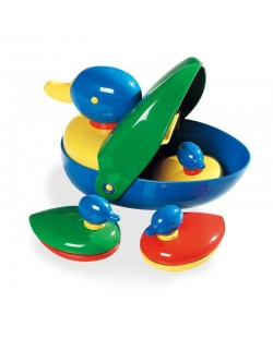 Комплект играчки за баня Ambi Toys - Семейство патета