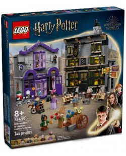 Конструктор LEGO Harry Potter - Магазините на Оливандър и мадам Малкин (76439)