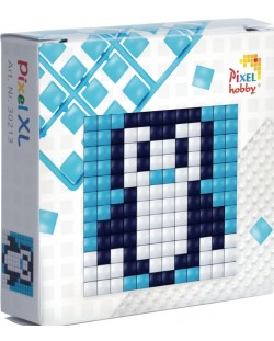 Креативен комплект с пиксели Pixelhobby - XL, Пингвинче