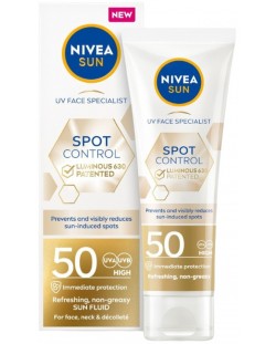 Nivea Sun Крем против пигментация Luminous, SPF50, 50 ml