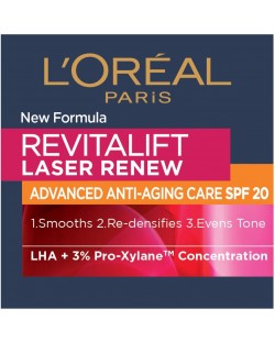 L'Oréal Revitalift Крем за лице Laser Renew, SPF20, 50 ml