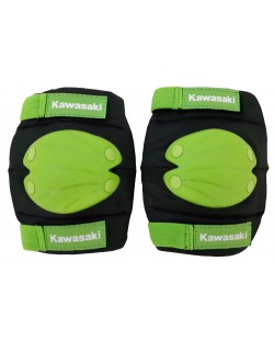 Комплект наколенки/налакътници Kawasaki – Размер S/M, зелени