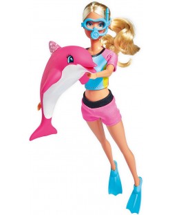 Кукла Simba Toys Steffi Love - Стефи, с делфинче, 29 cm