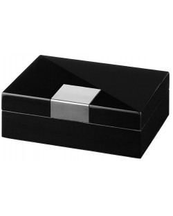 Кутия за пури (хумидор) WinJet - Angelo,черен гланц