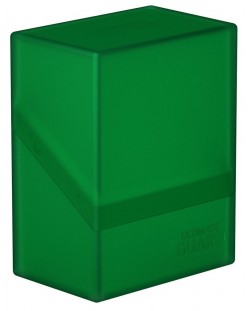 Кутия за карти Ultimate Guard Boulder Deck Case - Standard Size - Зелена (60 бр.)